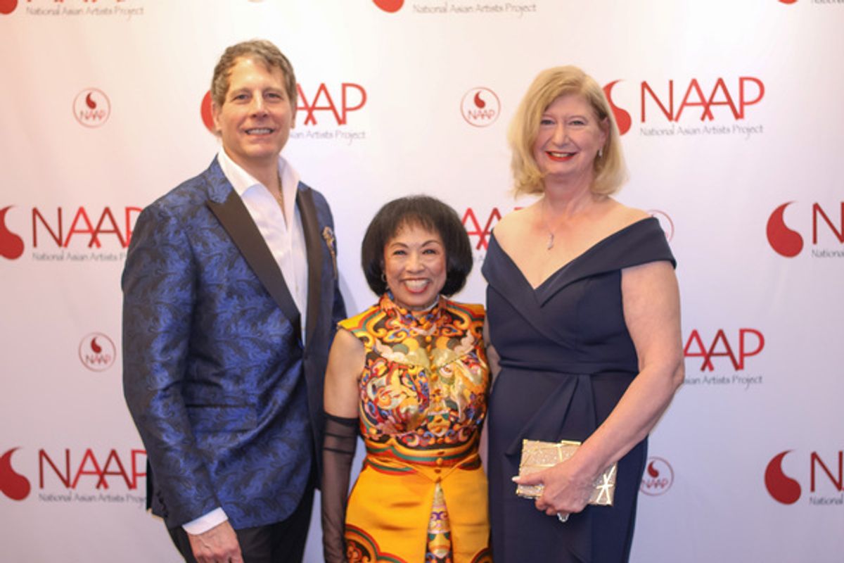 Greg Bernard, Baayork Lee and Lisa Pate at 