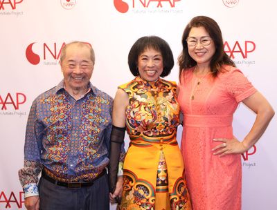 Larry Lee, Baayork Lee, June Sun Photo