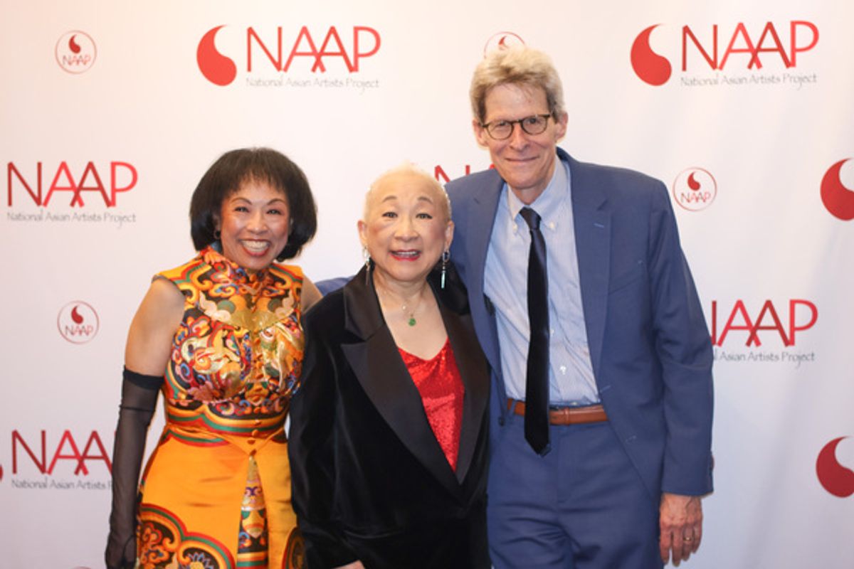 Baayork Lee, Lori Tan Chinn, Ted Chapin at 