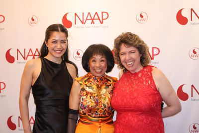Amanda Chin, Baayork Lee, Peggy Chin Photo