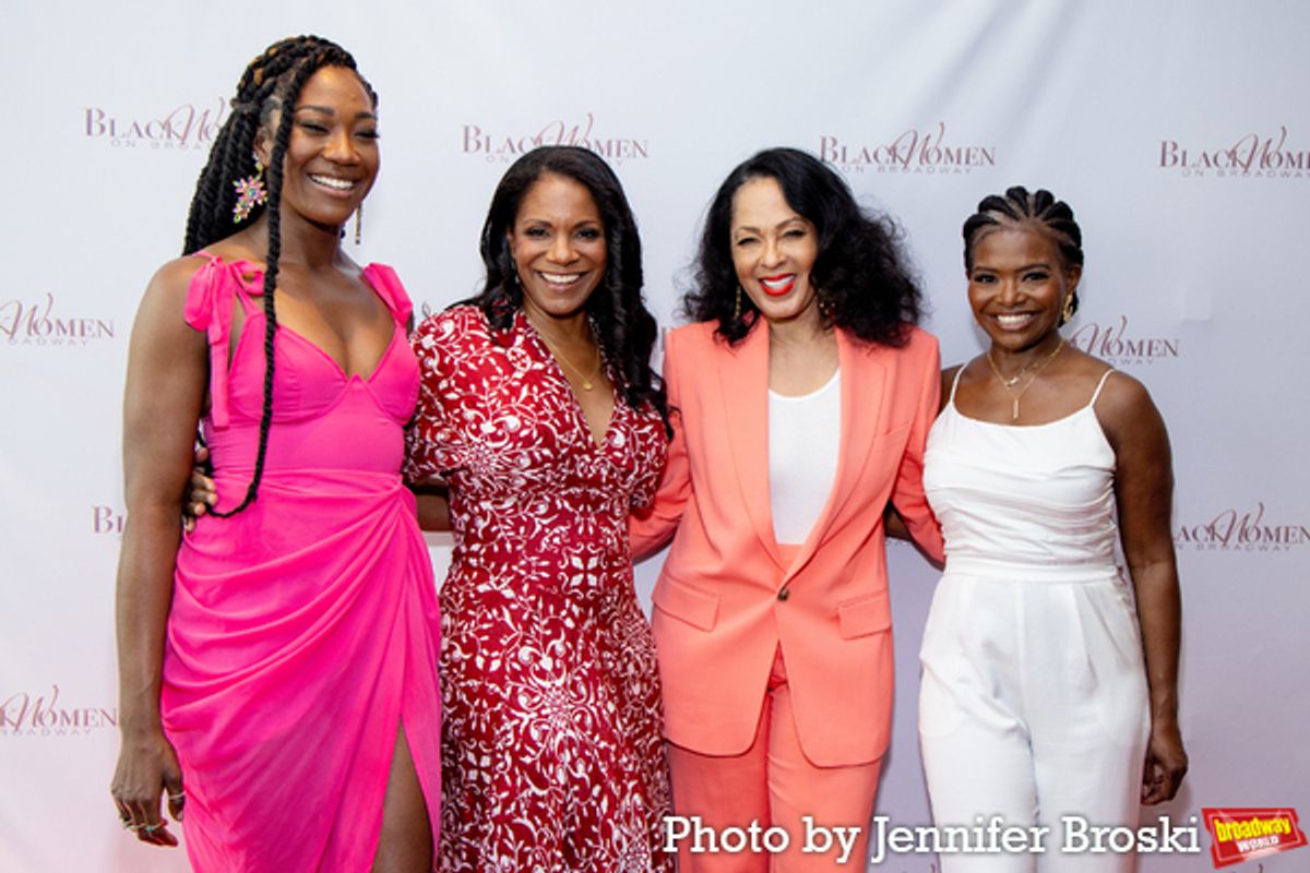 Amber Iman, Audra McDonald, Debra Martin Chase, LaChanze at 