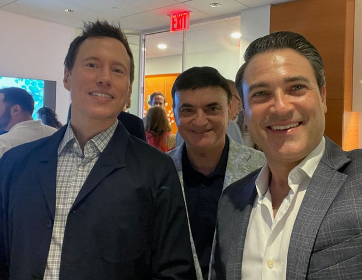 Kurt Froman, Lawrence Leritz, Anthony Autovino at 