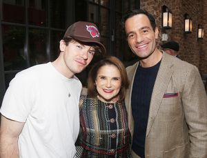 Colton Ryan, Tovah Feldshuh, Ramin Karimloo Photo