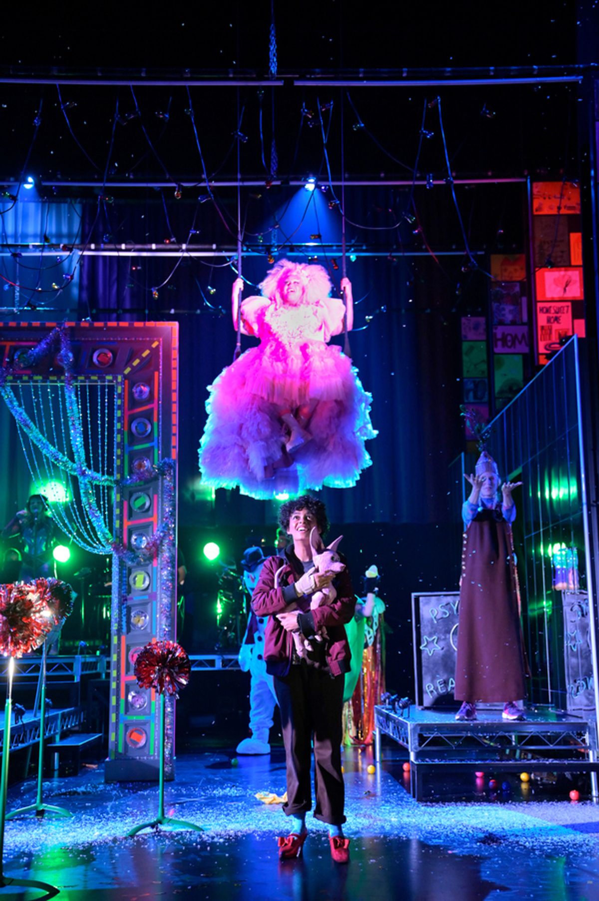 (Top) Katrina Lauren McGraw, (Bottom) Chanel Tilghman, and (Background) Beth Wilmurt at 