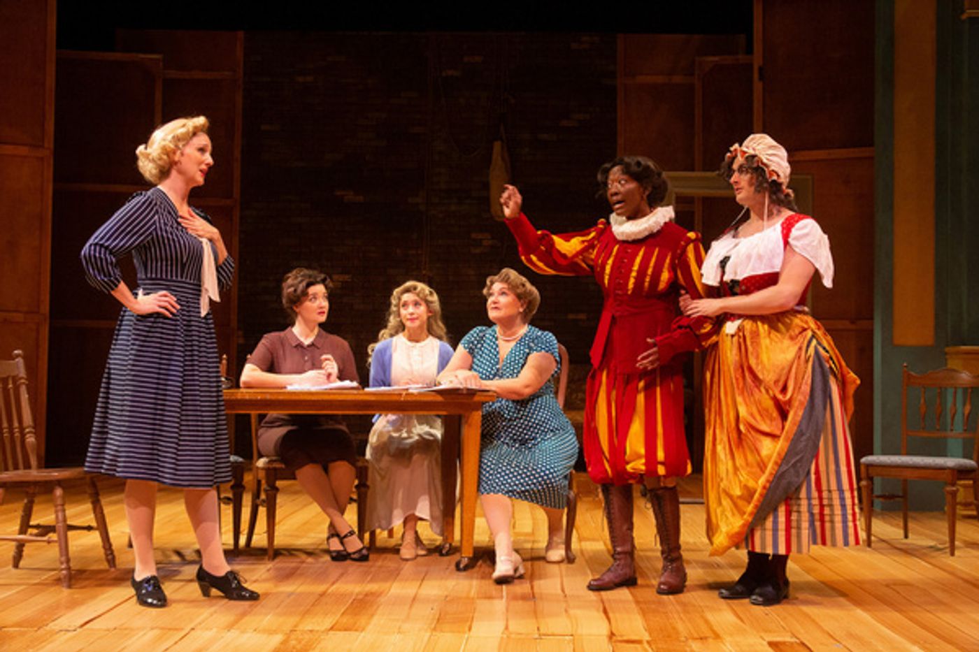 Photos: INTO THE BREECHES Opens This Weekend At International City Theatre Photos: INTO THE BREECHES Opens This Weekend At International City Theatre Image