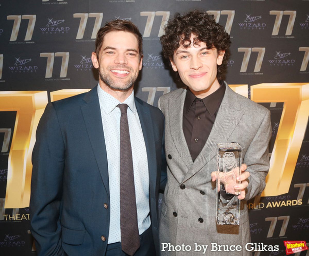 Jeremy Jordan and Casey Likes at 