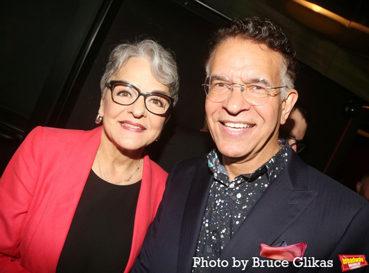 Priscilla Lopez and Brian Stokes Mitchell at 