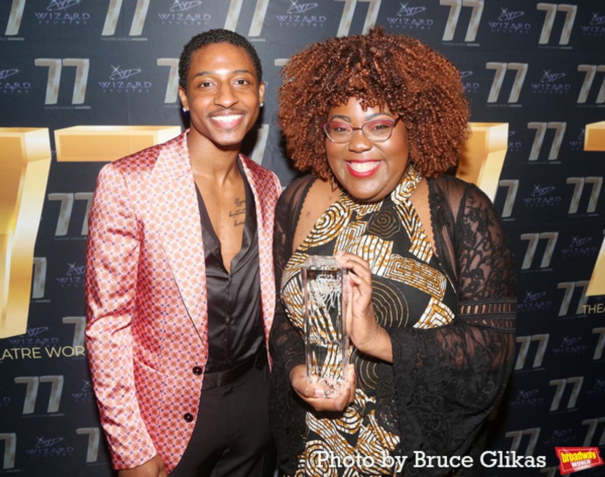 Myles Frost and Ashley D. Kelley at 