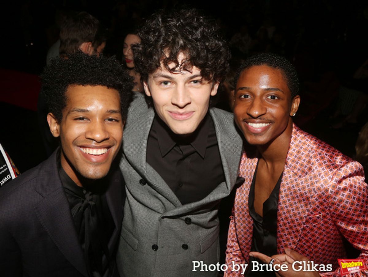 Justin Cooley, Casey Likes and Myles Frost at 