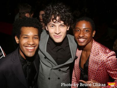 Justin Cooley, Casey Likes and Myles Frost Photo