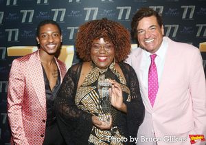 Myles Frost, Ashley D. Kelley and Dale Badway @ BroadwayWorld Myles Frost, Ashley D. Kelley and Dale Badway Photo