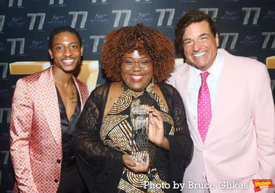 Myles Frost, Ashley D. Kelley and Dale Badway Photo