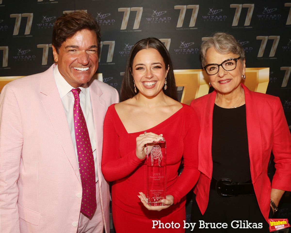 Dale Badway, Marilyn Caserta and Priscilla Lopez at 