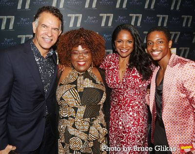 Brian Stokes Mitchell, Ashley D. Kelley, Audra McDonald and Myles Frost Photo