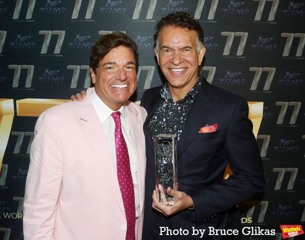 Dale Badway and Brian Stokes Mitchell at 