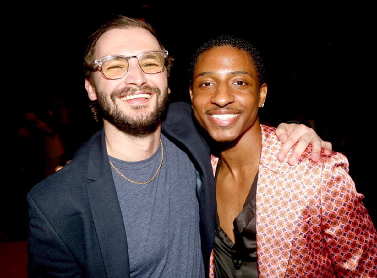 Andrew Minkin and Myles Frost at 