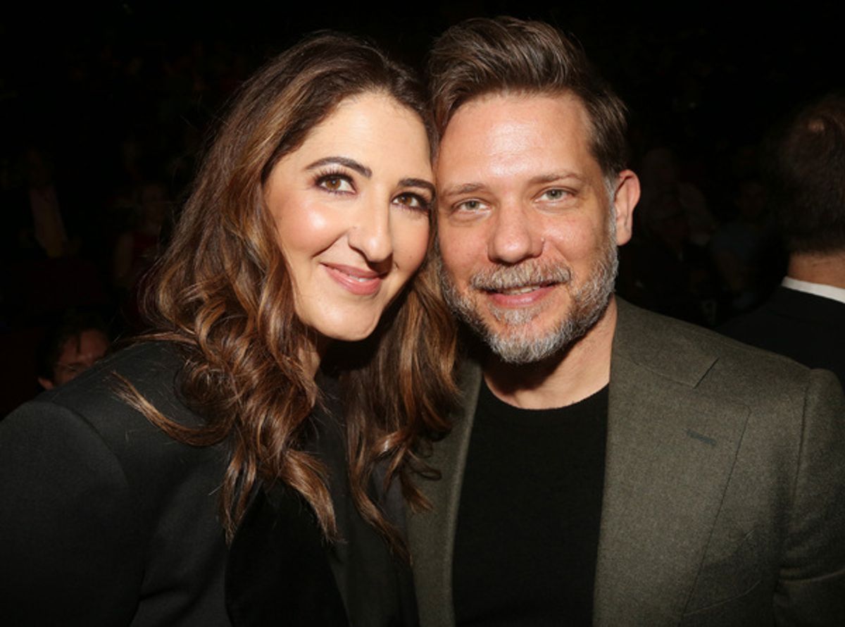 D’Arcy Carden and Jason Grant Carden at 