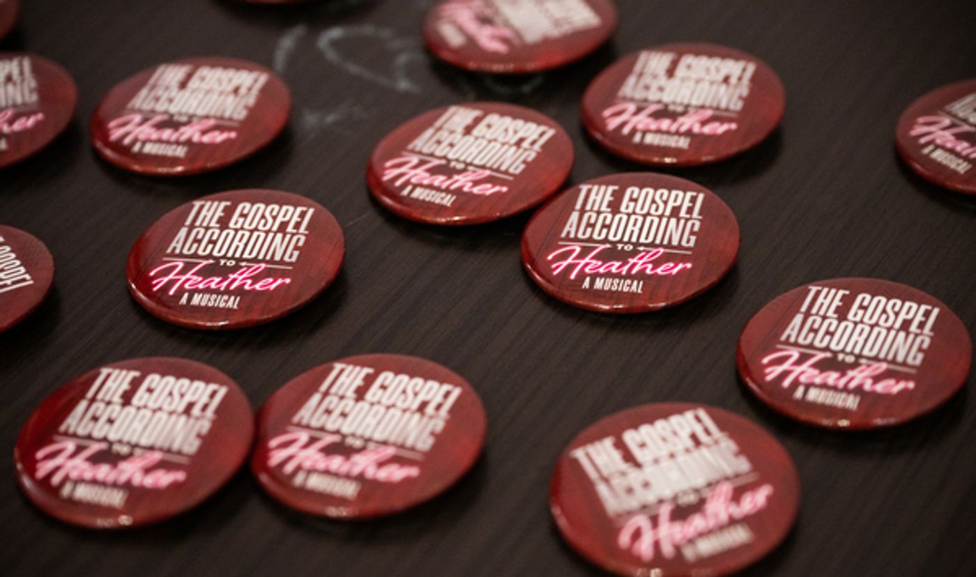 Photos: The Cast of THE GOSPEL ACCORDING TO HEATHER Meets the Press!  Image