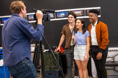 Zach Rand, Maria Habeeb, Wayne Wilson
 Photo