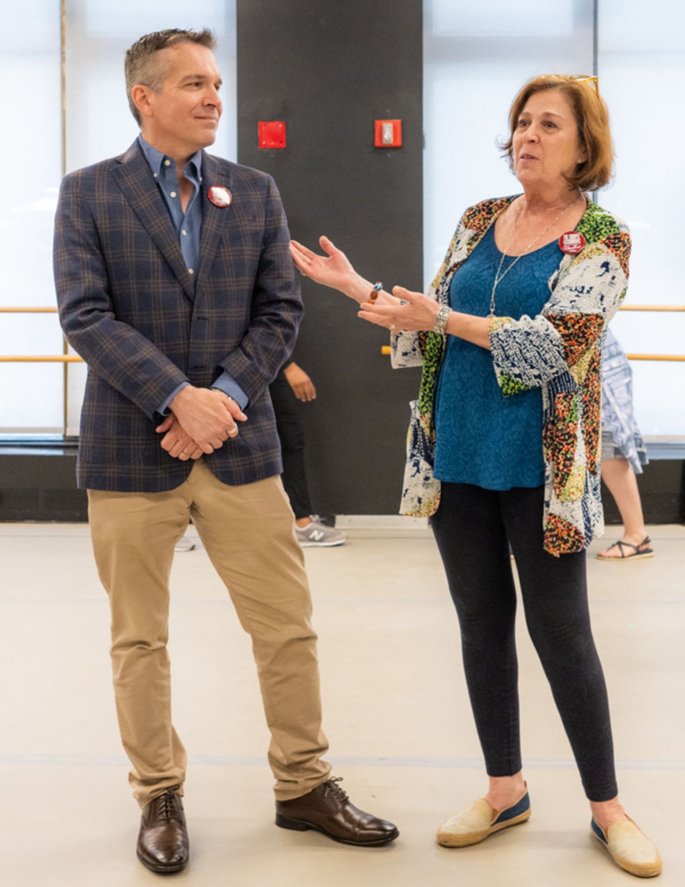 Photos: The Cast of THE GOSPEL ACCORDING TO HEATHER Meets the Press!  Image