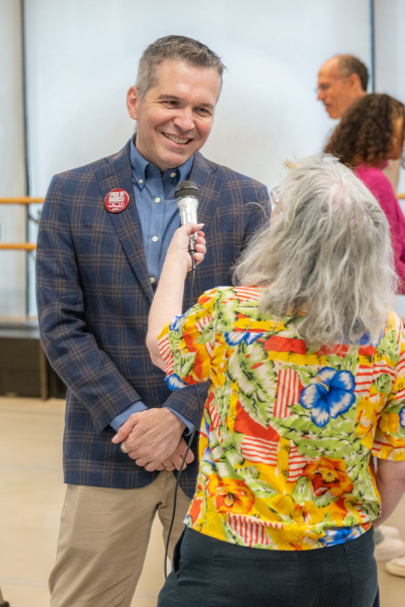 Photos: The Cast of THE GOSPEL ACCORDING TO HEATHER Meets the Press!  Image