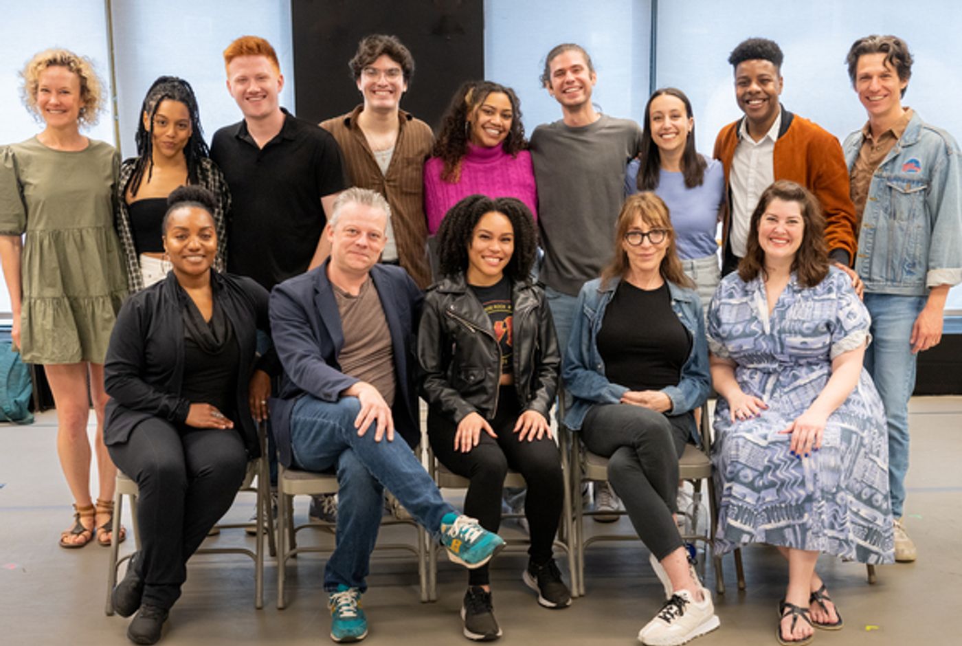 Photos: The Cast of THE GOSPEL ACCORDING TO HEATHER Meets the Press!  Image
