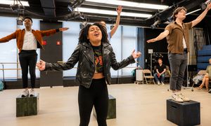 Wayne Wilson, Brittany Nicole Williams, Zach Rand
 Photo