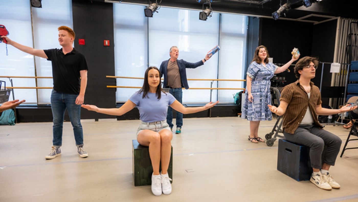Photos: The Cast of THE GOSPEL ACCORDING TO HEATHER Meets the Press!  Image