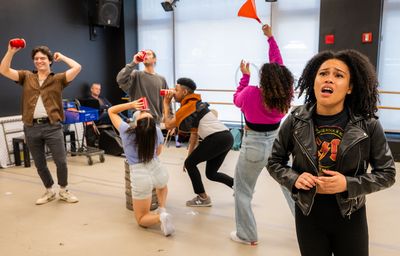 Zach Rand, Brittany Nicole Williams, and Cast
 Photo