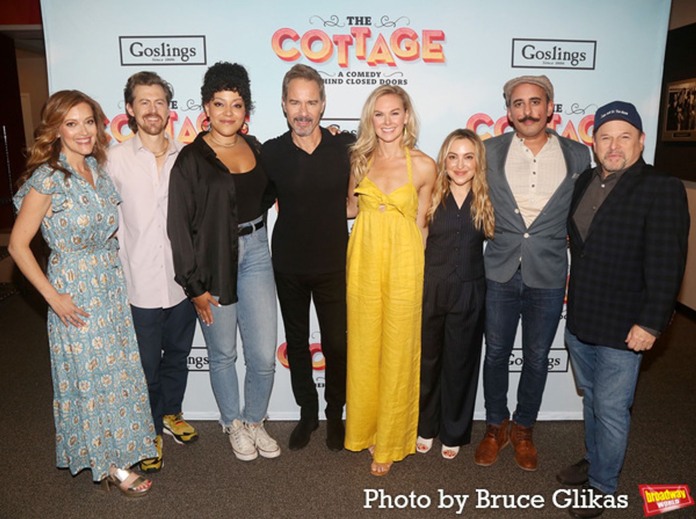 Photos: The Cast of THE COTTAGE Meets the Press  Image