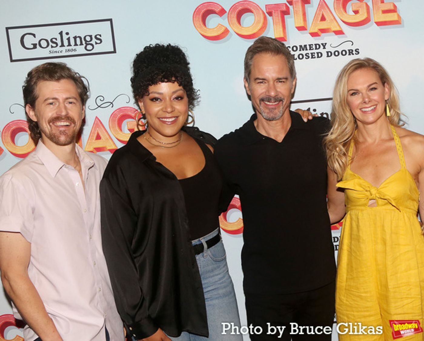 Photos: The Cast of THE COTTAGE Meets the Press  Image