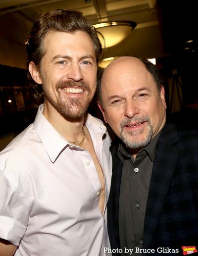Alex Moffat and Director Jason Alexander Photo