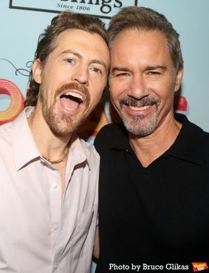 Alex Moffat and Eric McCormack  Photo