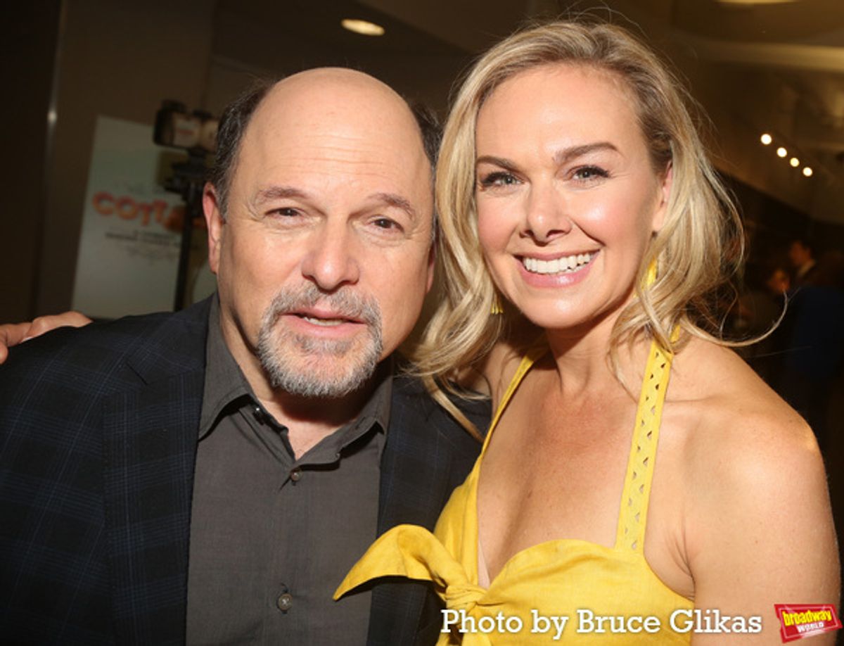 Director Jason Alexander and Laura Bell Bundy at 