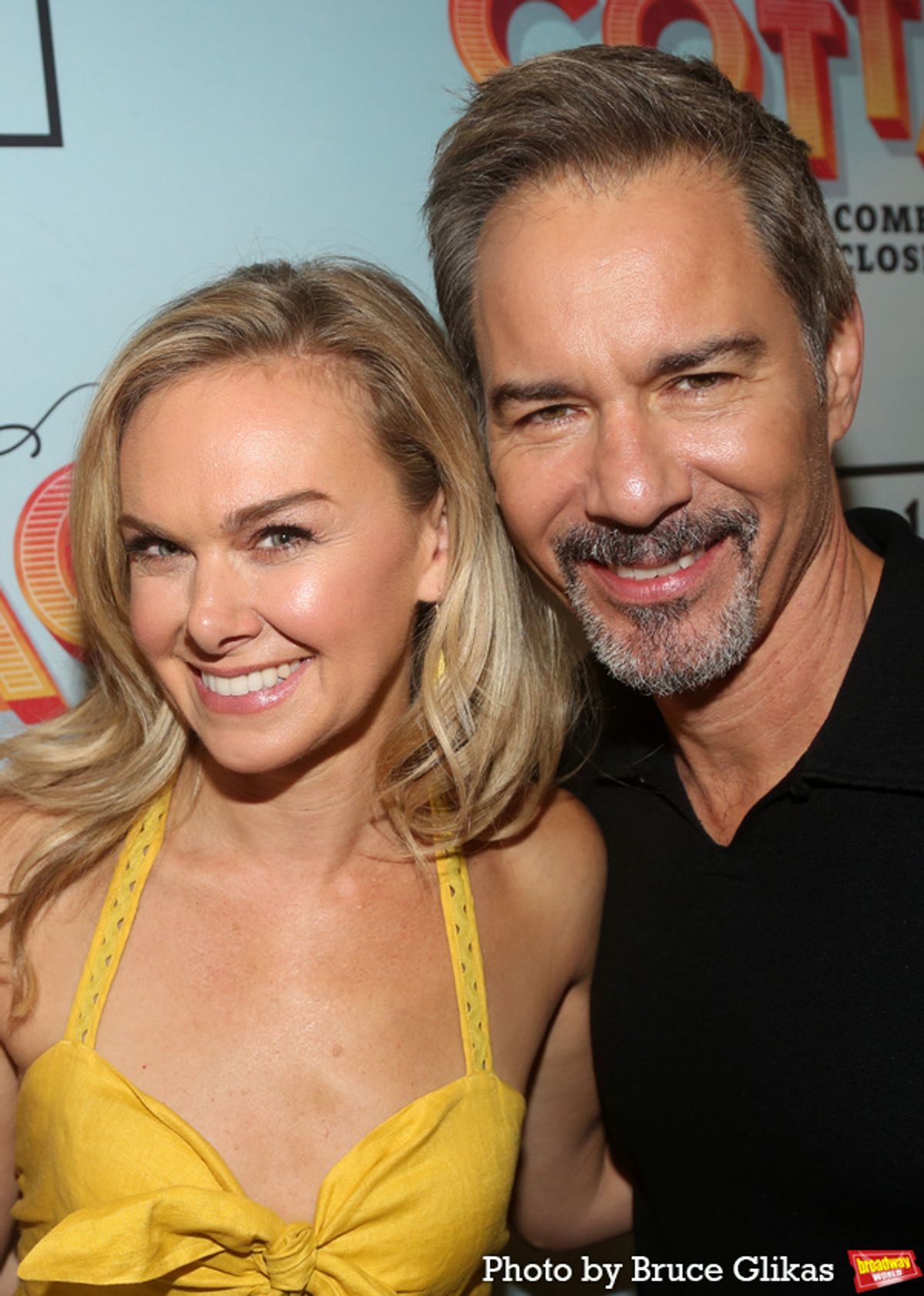 Laura Bell Bundy and Eric McCormack  at 