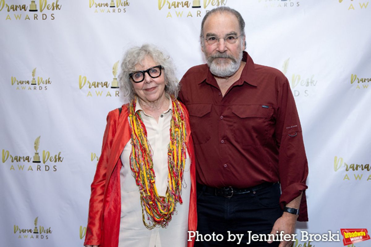 Kathryn Grody, Mandy Patinkin at 