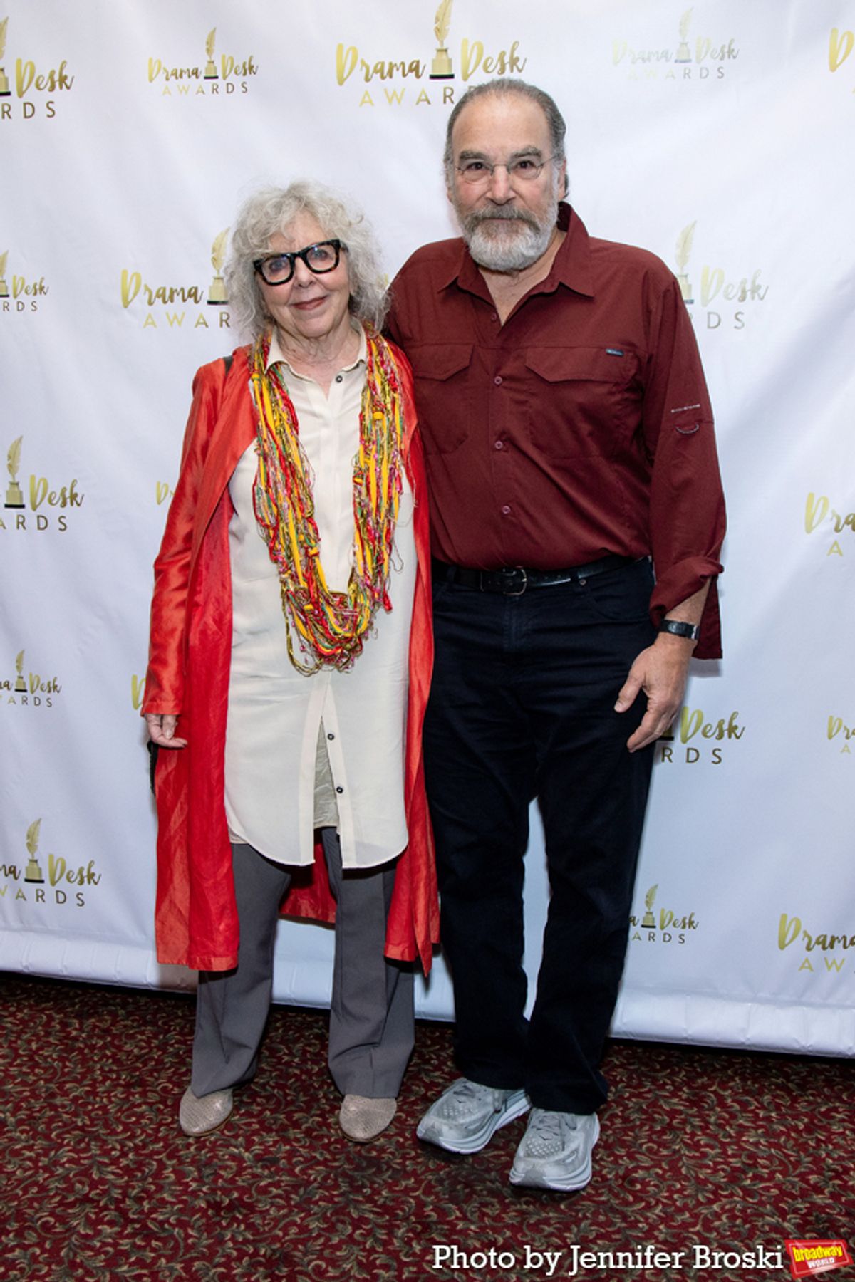Kathryn Grody, Mandy Patinkin at 