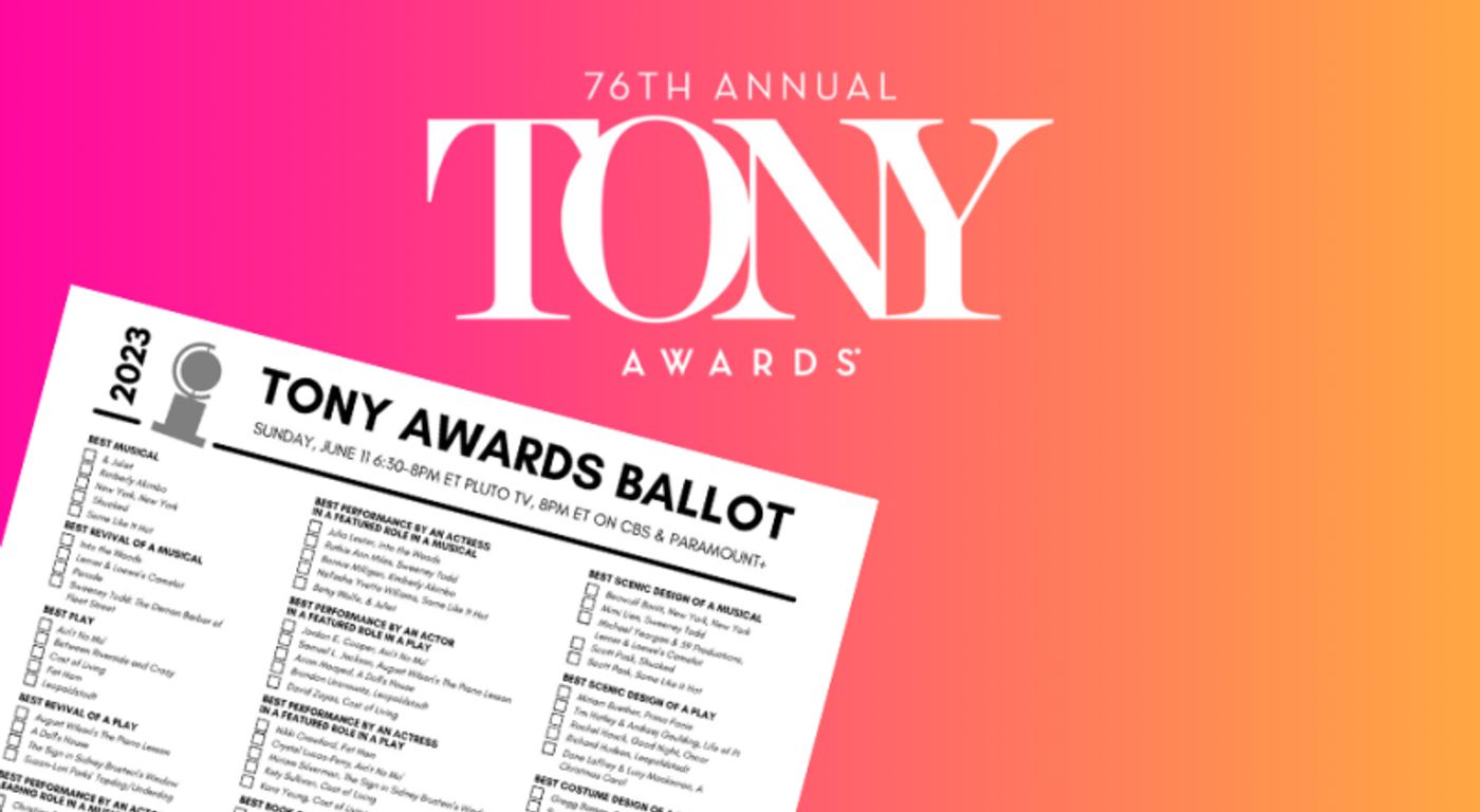How/When/Where to Watch the 2023 Tony Awards and Other Questions Answered!  Image
