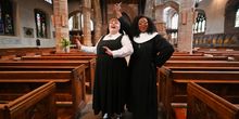 Stars of SISTER ACT Spread the Love Around Wolverhampton