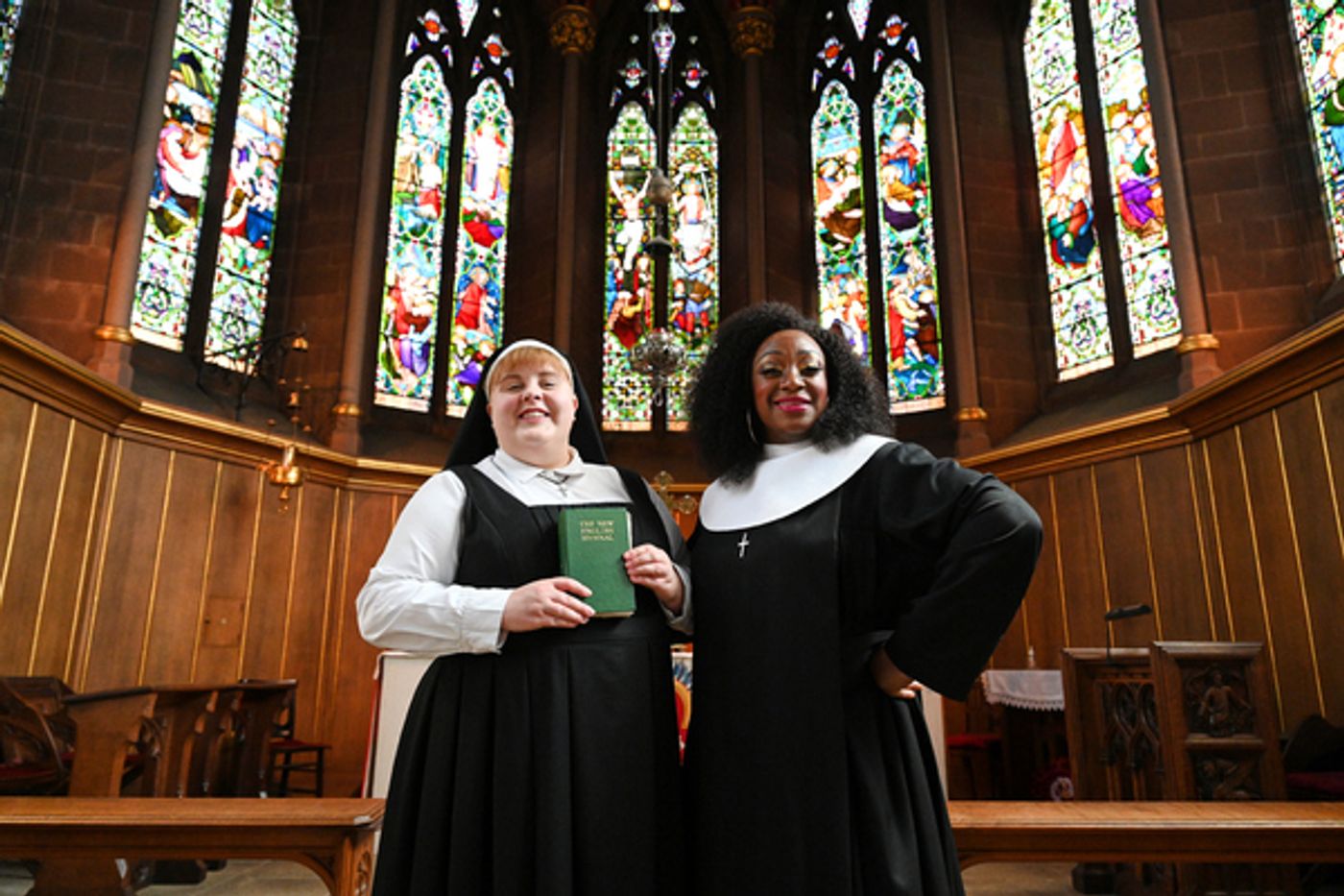 Photos: Stars of SISTER ACT Spread the Love Around Wolverhampton  Image