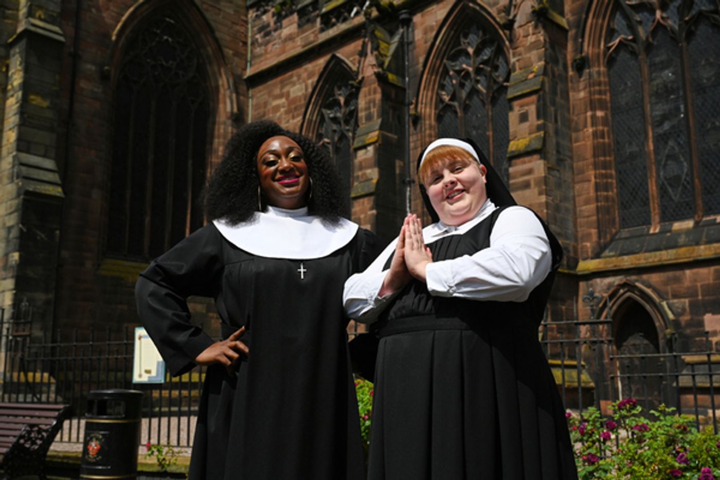 Photos: Stars of SISTER ACT Spread the Love Around Wolverhampton  Image