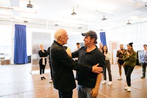 Christopher Lloyd and Roger Bart @ BroadwayWorld Christopher Lloyd and Roger Bart Photo