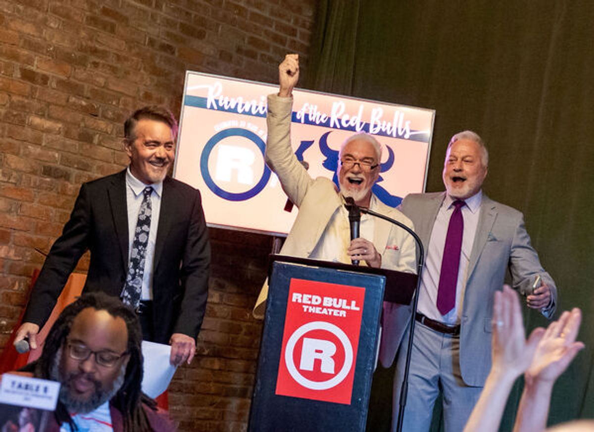 Derek Smith, Patrick Page and Tom Hewitt at 