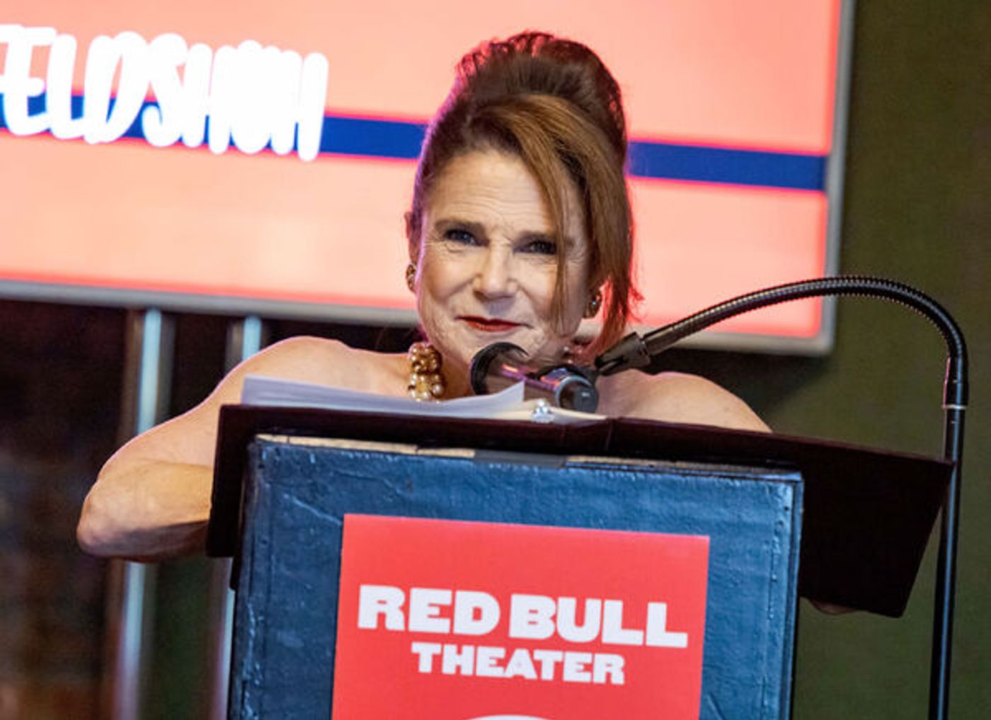 Photos: Patrick Page, Reeve Carney, Eva Noblezada And More Turn Out As Red Bull Theater Honors Julie Taymor And More  Image