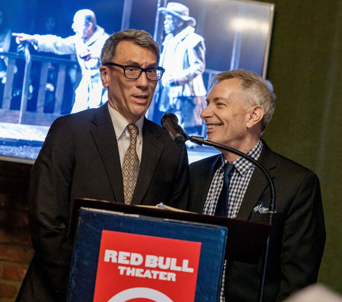 Robert Sella and Arnie Burton at 