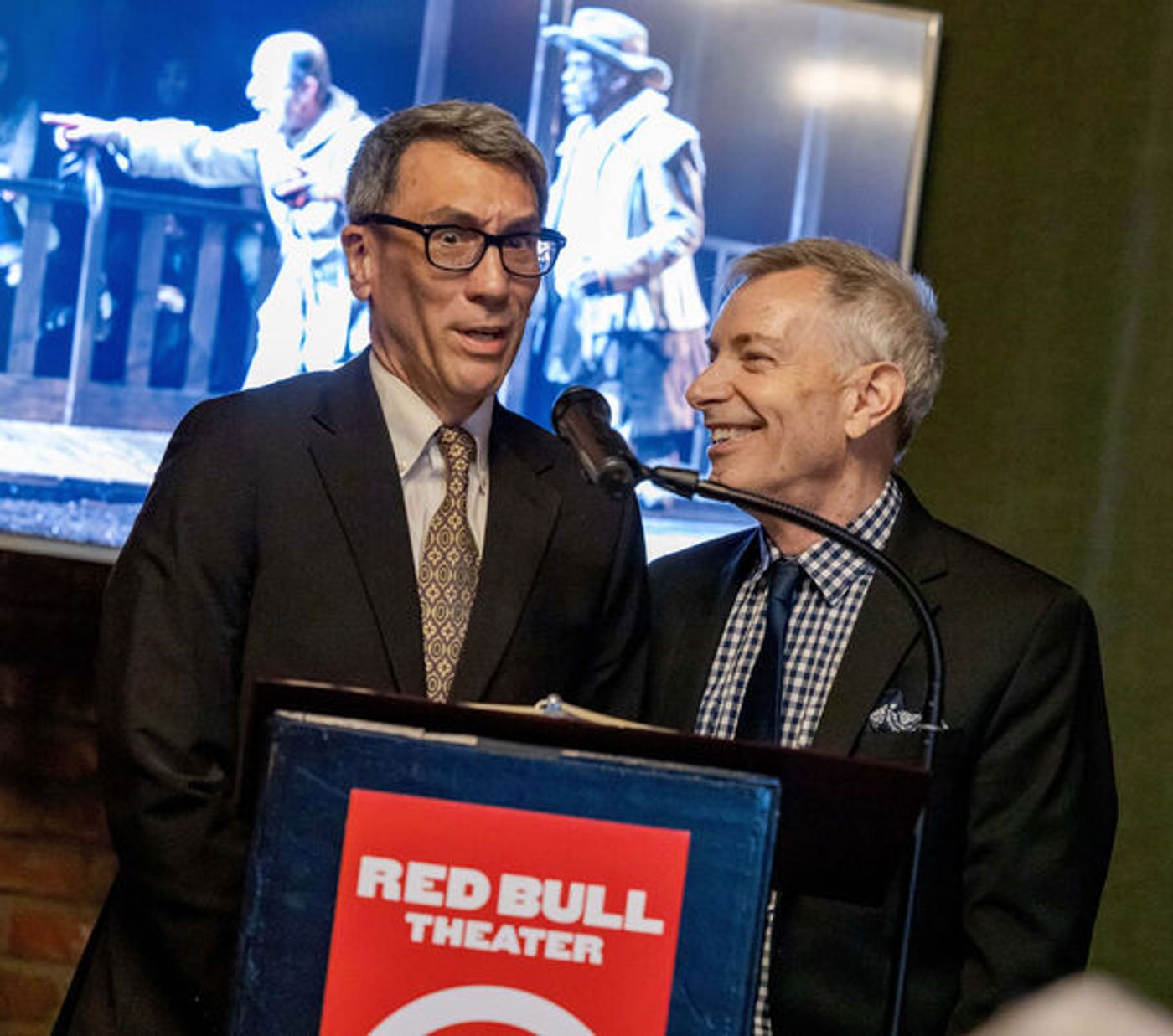 Photos: Patrick Page, Reeve Carney, Eva Noblezada And More Turn Out As Red Bull Theater Honors Julie Taymor And More  Image