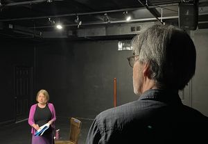 Kelly Anne Clark and Will Clinger @ BroadwayWorld Kelly Anne Clark and Will Clinger Photo