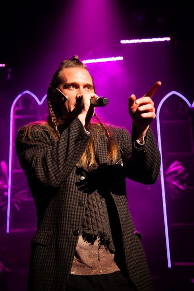 Matt Herrero (Moritz) in Ray of Light Theatre''s SPRING AWAKENING. Photo