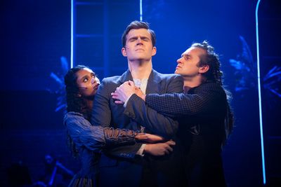 Becky Alex (Wendla), Seth Hanson (Melchior) and Matt Herrero (Moritz) in Ray of Light Photo