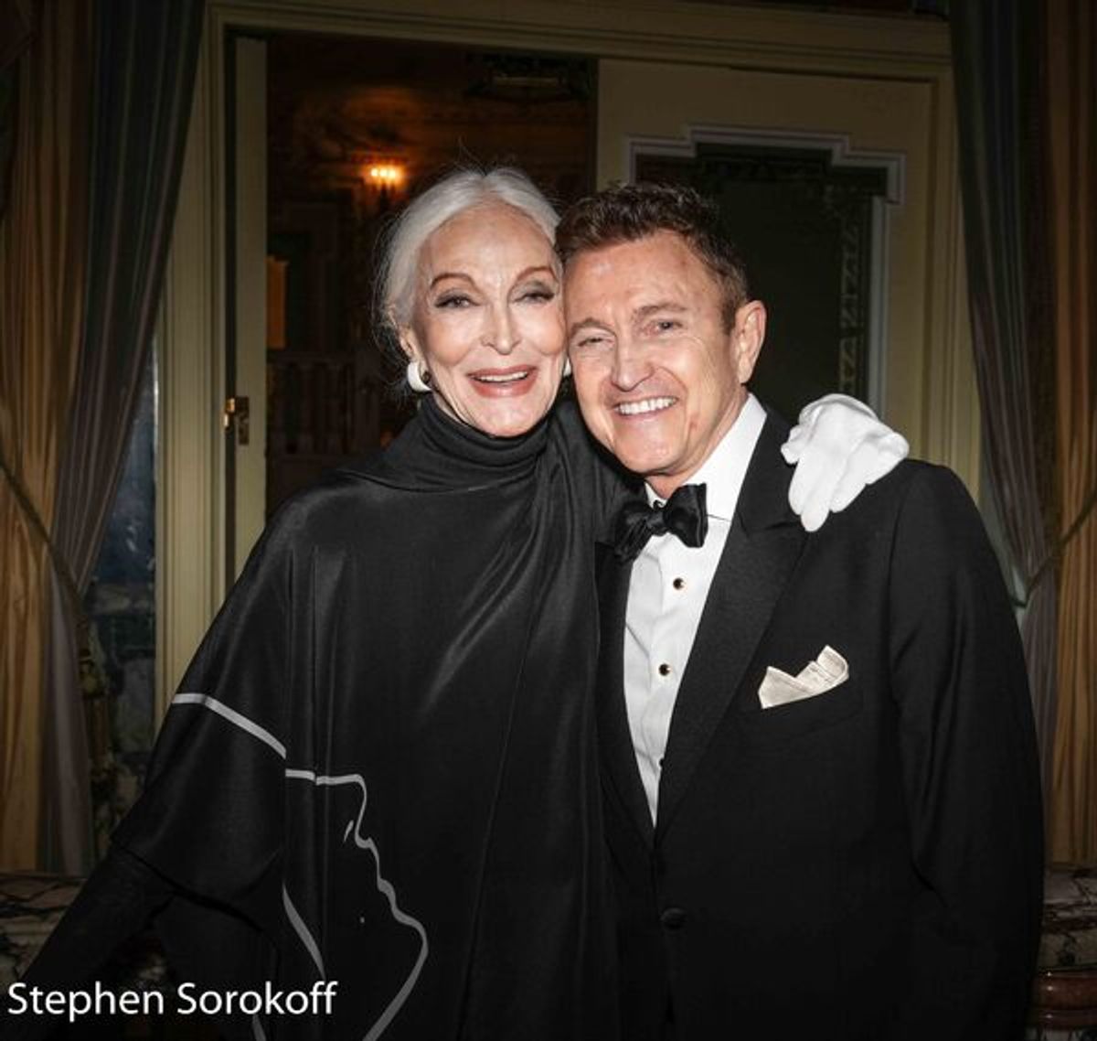 Carmen Dell' Orefice & Jeff Harnar at 